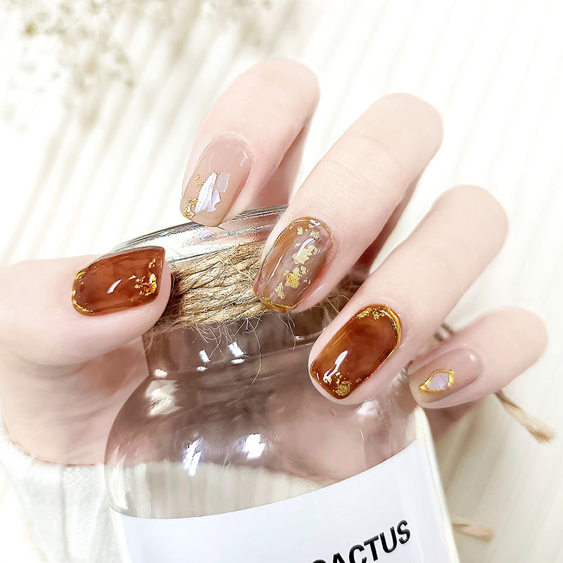 Fashion Sheer Tortoiseshell Amber Nail Polish Set Fashion Sheer Tortoiseshell Amber Nail Polish Set
